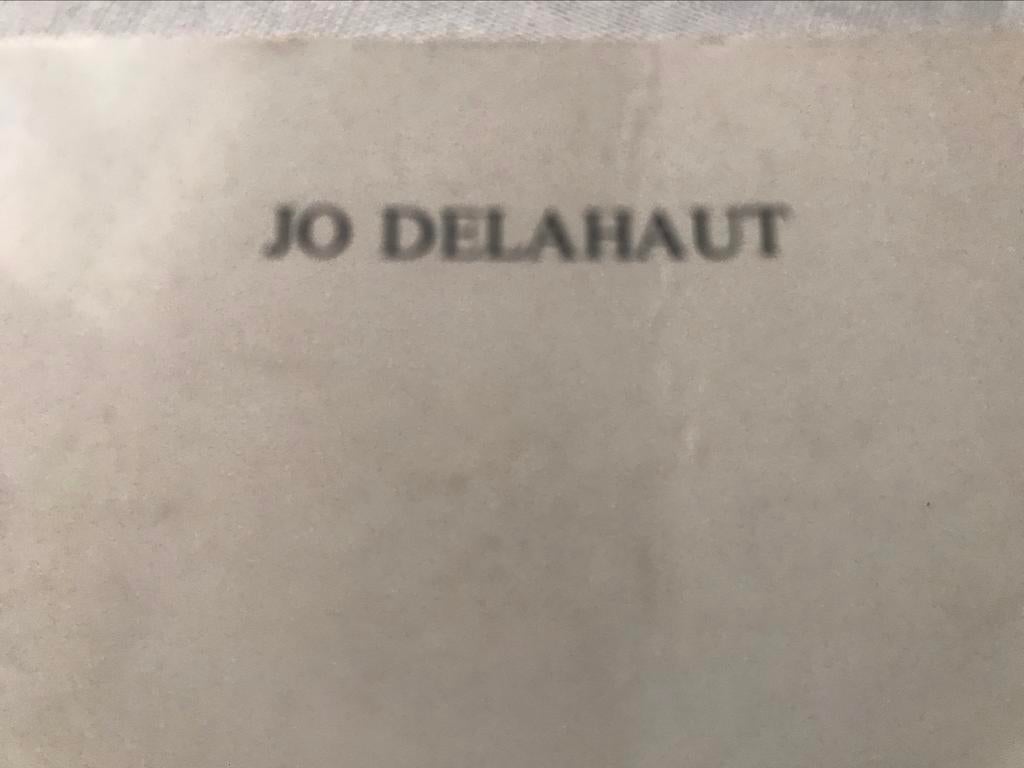 Livre d'artiste Jo Delahaut 60 pages, Enlèvement ou Envoi, Comme neuf, Peinture et dessin