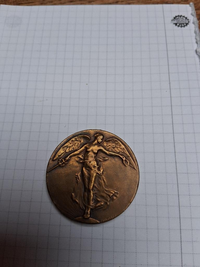 Médaille « Victory Angel », Collections, Enlèvement ou Envoi, Autres, Ruban, Médaille ou Ailes