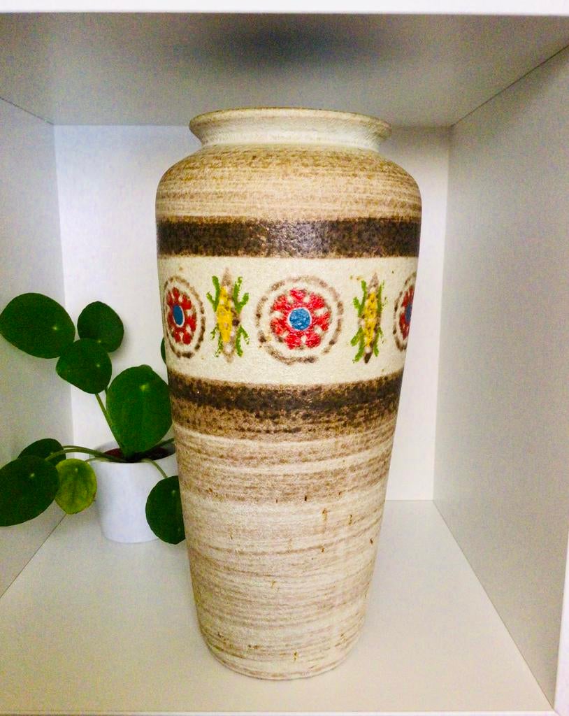 Prachtige vintage West-Germany vaas, Ophalen of Verzenden