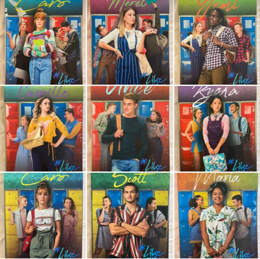 Boeken #LikeMe 9 stuks, Enlèvement, Comme neuf, Fiction