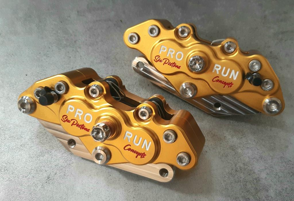 Etriers de freins six pistons pour Yamaha YFZ 450 R, Motos, Envoi, Neuf