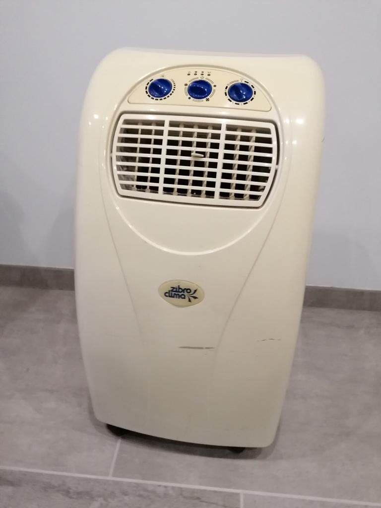 Climatiseur mobile, sécheur d'air, ventilateur Zimbro Clima, Refroidissement et Déshumidification, Enlèvement, Utilisé, Minuterie