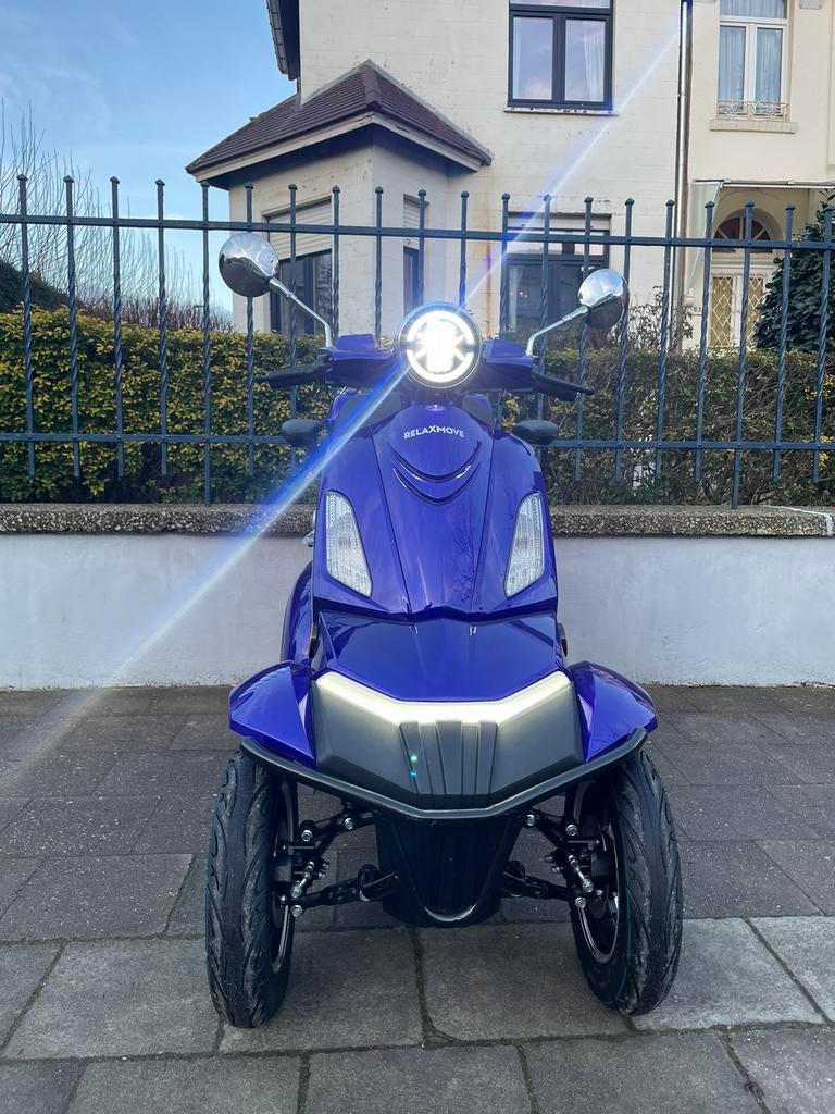 Scootmobiel 25km/h RELAXMOVE voiturette électrique état neuf, Enlèvement ou Envoi, Pliant, Comme neuf, Fauteuil roulant électrique