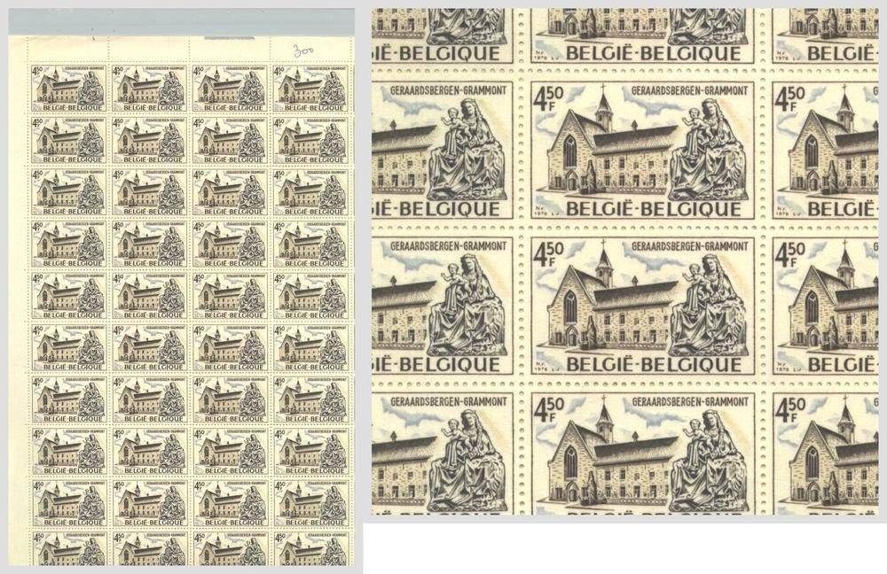 1976 Toerisme Geraardsbergen, Postzegels en Munten, Postzegels | Europa | België, Verzenden, Postfris, Postfris