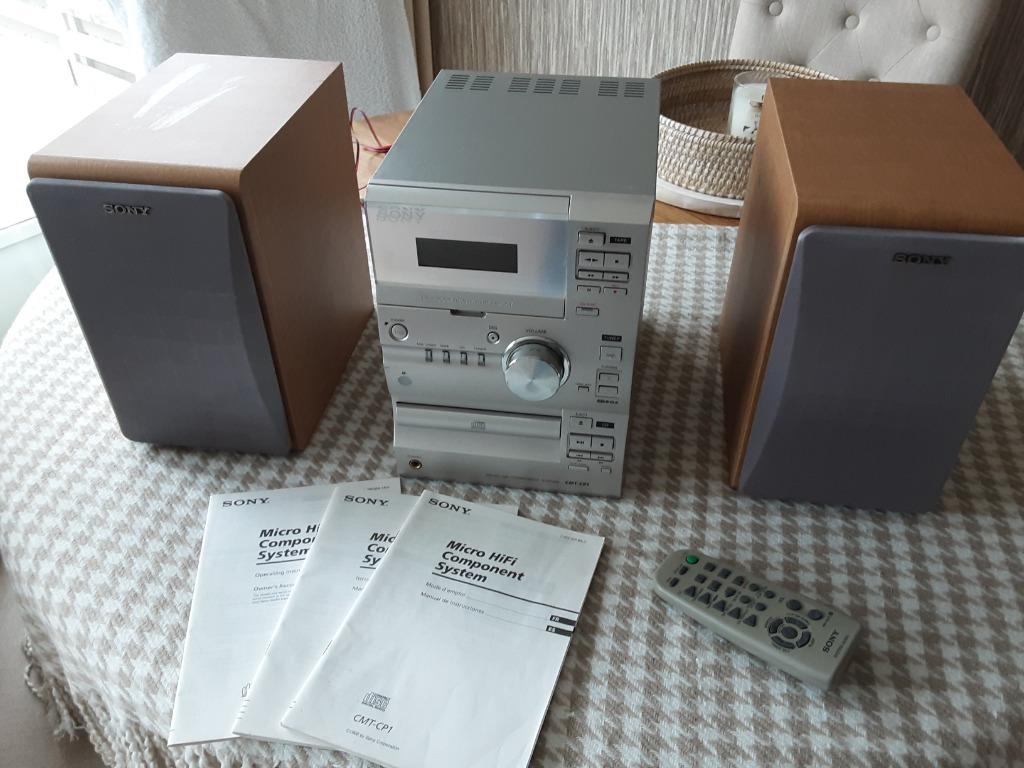Micro Hi-Fi Sony, TV, Hi-fi & Vidéo, Chaîne Hi-fi, Haut-parleurs, Micro chaîne, Enlèvement, Utilisé