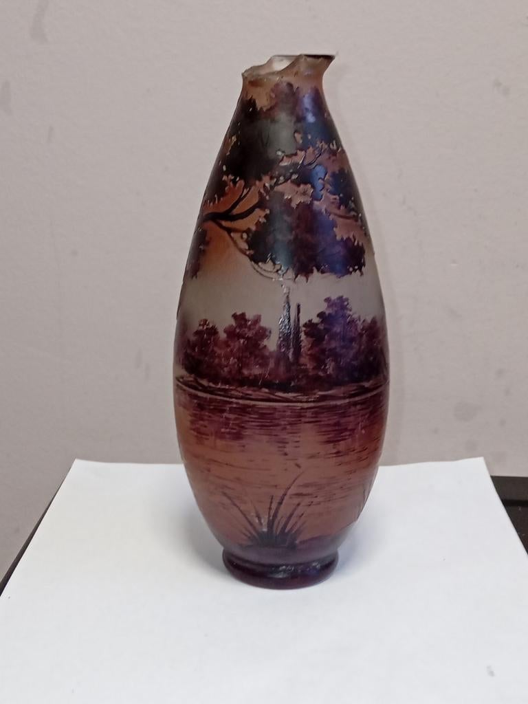 Vase de la Verrerie Belle Étoile en Lorraine, Enlèvement ou Envoi