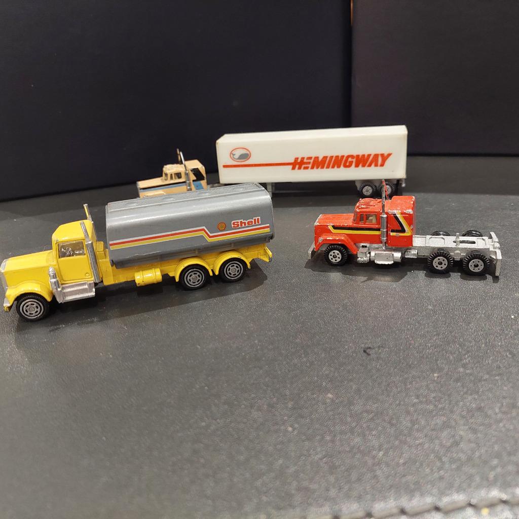 2 petits camions Yatming + 1 CORGI toys, Enlèvement ou Envoi, Utilisé, Corgi