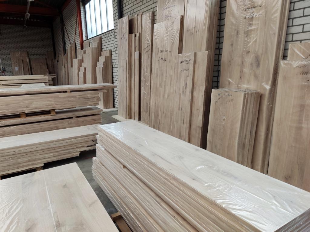Betaalbare eiken panelen 20/22 of 40 mm dik, eiken planken, Ophalen, Nieuw, Hout, 20 tot 50 mm
