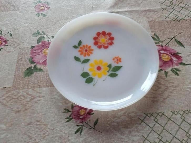 Une assiette plate en arcopal Amsterdam, Enlèvement ou Envoi