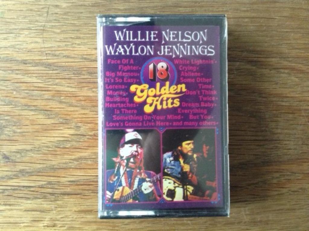 muziekcassette willie nelson & waylon jennings, 1 bandje, Ophalen of Verzenden, Origineel, Nieuw in verpakking