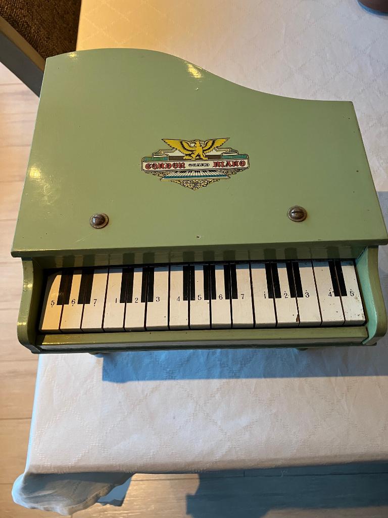 Piano vintage speelgoed, Antiquités & Art, Enlèvement ou Envoi