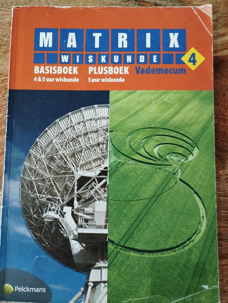 Matrix wiskunde basisboek plusboek vademecum 4, Boeken, Ophalen of Verzenden