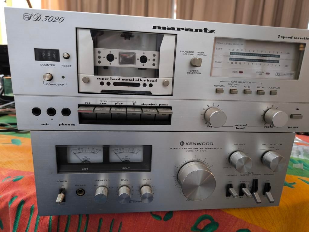 Deck K7 MARANTZ VINTAGE KA-5700Ampli, Enlèvement