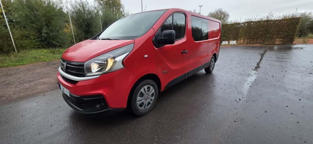 fiat talento 5 pl dubbel cabine gekeurd met garantie, Auto's, Voorwielaandrijving, Stof, 174 g/km, Euro 6