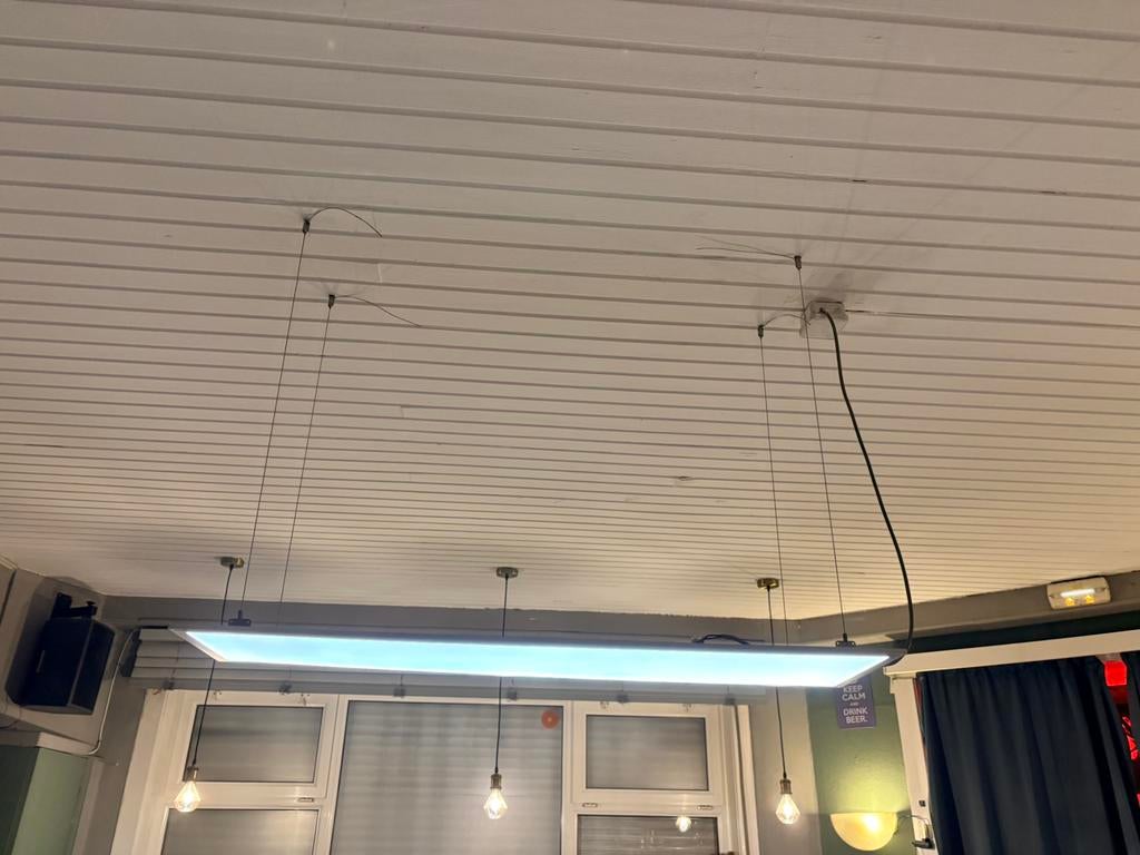 1 x led paneel  verlichting  voor biljart 400 lux, Sport en Fitness, Ophalen, Gebruikt, Overige typen