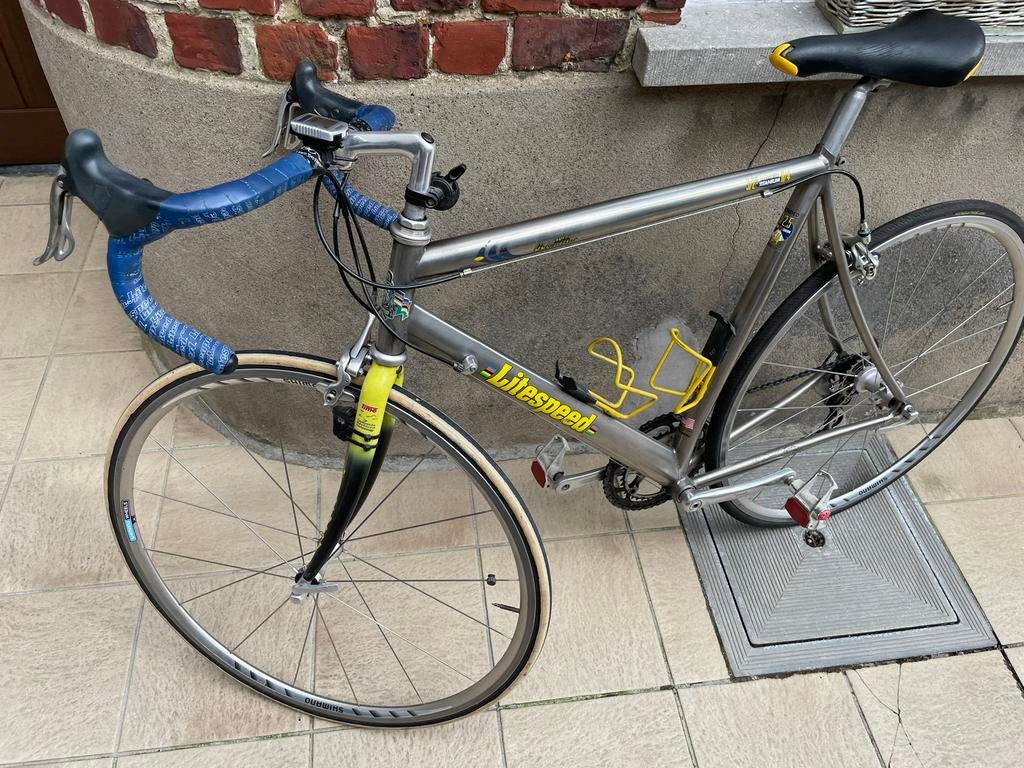 Litespeed koersfiets, Ophalen, Zo goed als nieuw, Titanium, Heren