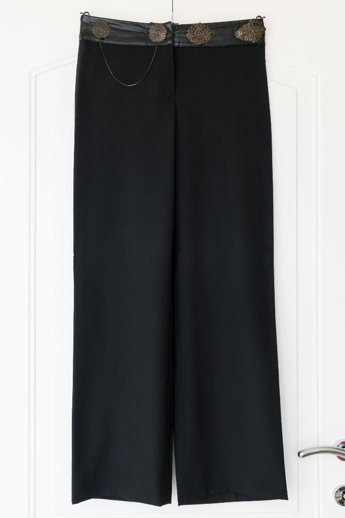 Broek, merk Roberta Scarpa, NIEUW, maat S, Verzenden, Zwart, Zo goed als nieuw, Lang