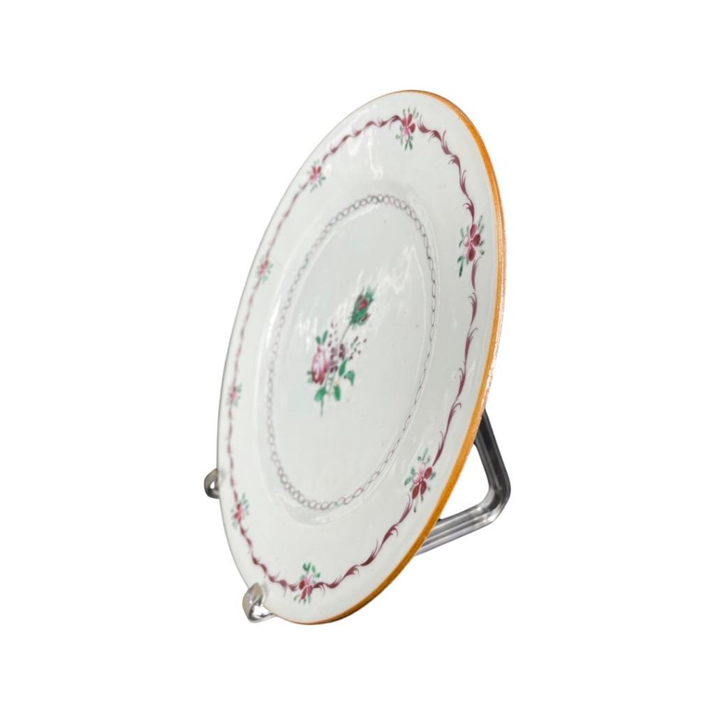 Assiette Précieuse : Porcelaine de la Compagnie des Indes, Enlèvement ou Envoi