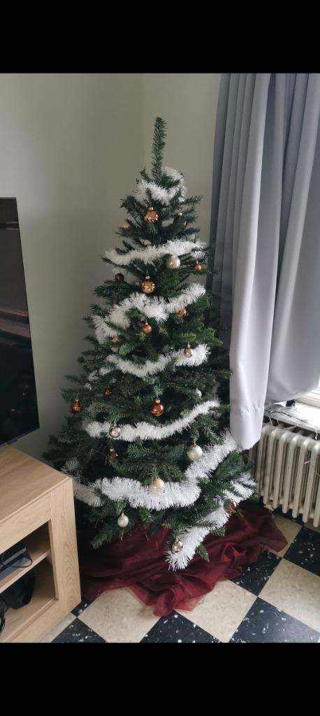 Kerstboom  kunststof, Diversen, Kerst, Ophalen, Gebruikt