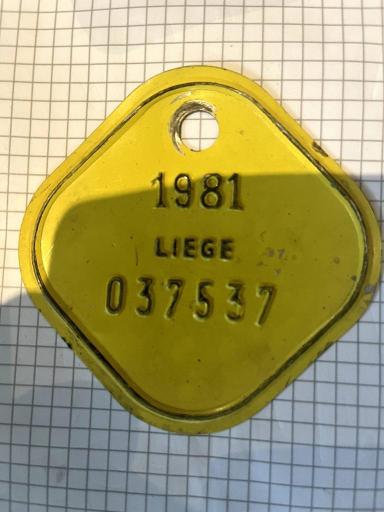 Plaque vélo, Collections, Enlèvement ou Envoi, Comme neuf