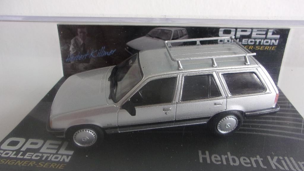 OPEL SERIE DESIGNER.REKORD "E" CARAVAN.1/43 COMME NEW., Enlèvement ou Envoi, Comme neuf, Voiture, Autres marques