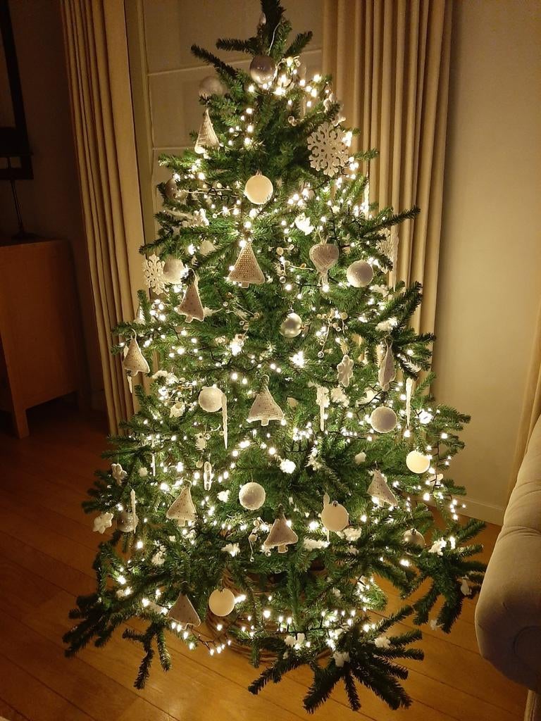 Sapin de Noël artificiel, Maison & Meubles, Enlèvement, Utilisé