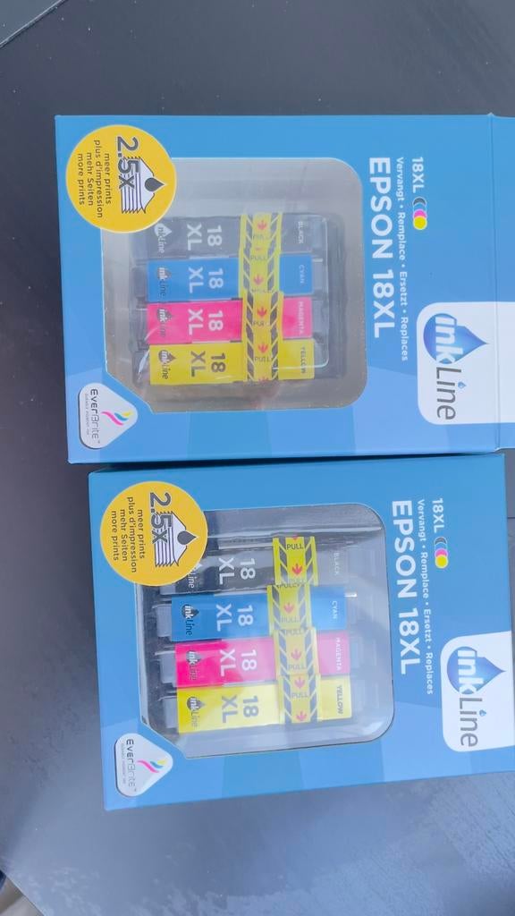 Inktpatronen Epson:18xL, Ophalen, Nieuw