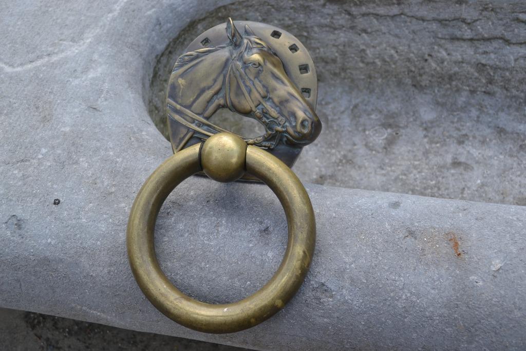 grote messing deurklopper voor paardenliefhebber, Doe-het-zelf en Bouw, Deuren en Vliegenramen, Ophalen