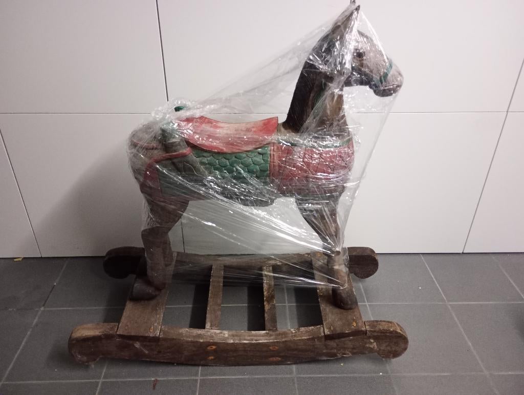 Antieke schommelpaard, Antiek en Kunst, Ophalen