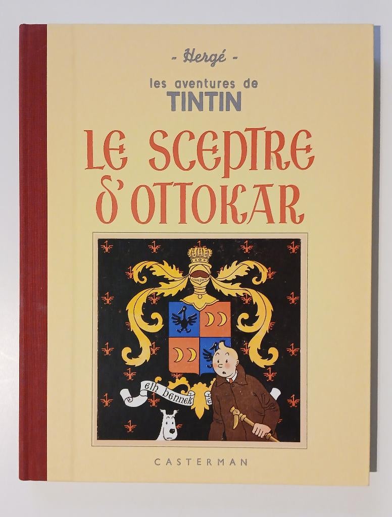BD Tintin Le sceptre d'Ottokar Hergé Fac-similé 1988, Neuf, Enlèvement ou Envoi, Une BD, Hergé