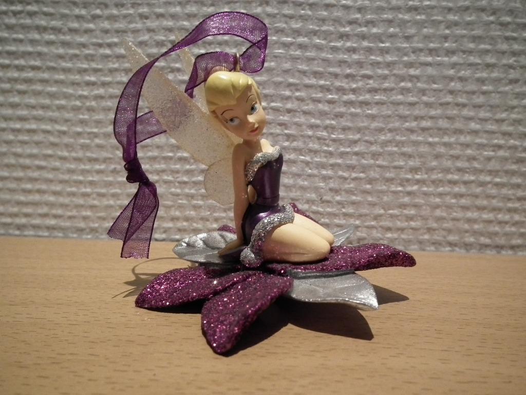 La Fée clochette sur étoile de Noël (Disneyland Paris), Collections, Envoi, Autres personnages, Comme neuf, Statue ou Figurine