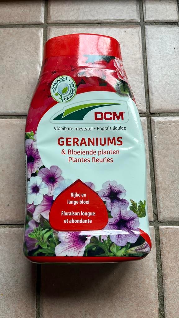 DCM vloeibare meststof geraniums NIEUW, Jardin & Terrasse, Enlèvement, Neuf