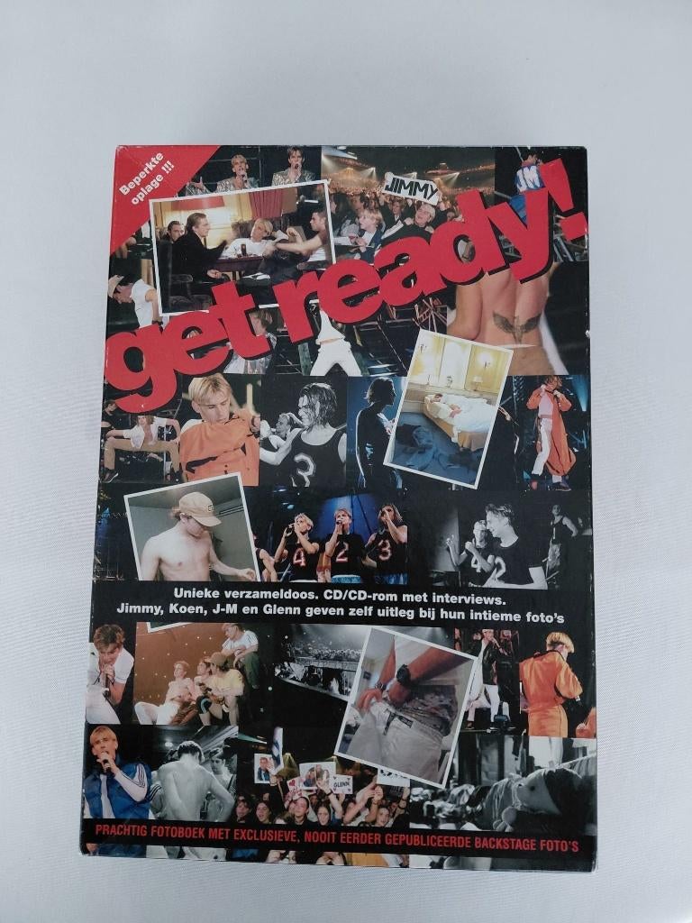 Limited edition Box Get Ready (signed and Mint), Ophalen of Verzenden, Zo goed als nieuw, Pop, Overige typen
