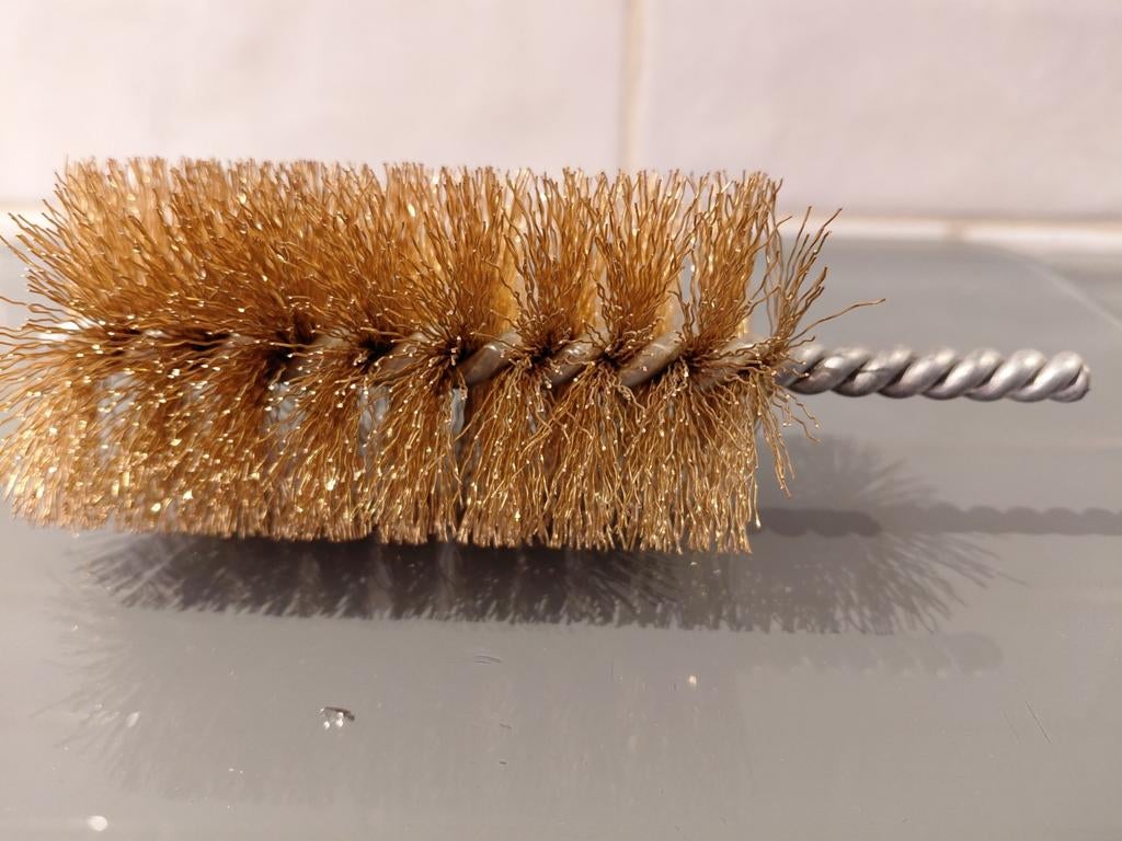 Cilinderborstels in messing 60st., Doe-het-zelf en Bouw, Metalen, Ophalen