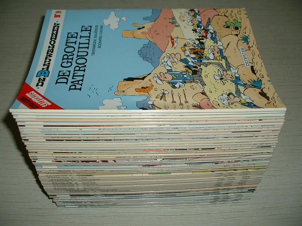 strip verzameling de blauwbloezen nrs 1-63 + hommage, Meerdere stripboeken, Ophalen of Verzenden, Zo goed als nieuw, Lambil; Cauvin