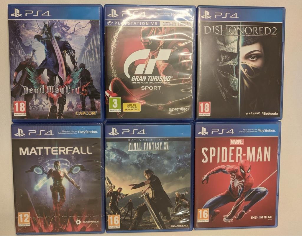PS4 games pakket, Ophalen, Sport