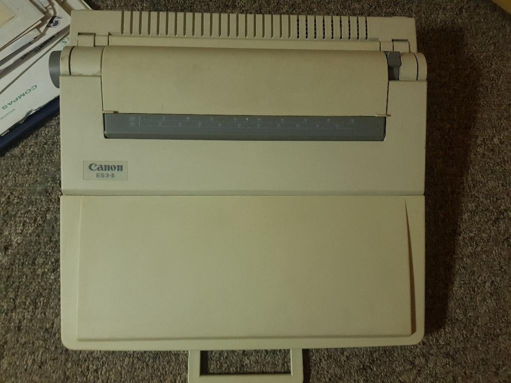 Vintage schrijfmachine voor verzamelaars van Canon, Ophalen of Verzenden, Gebruikt