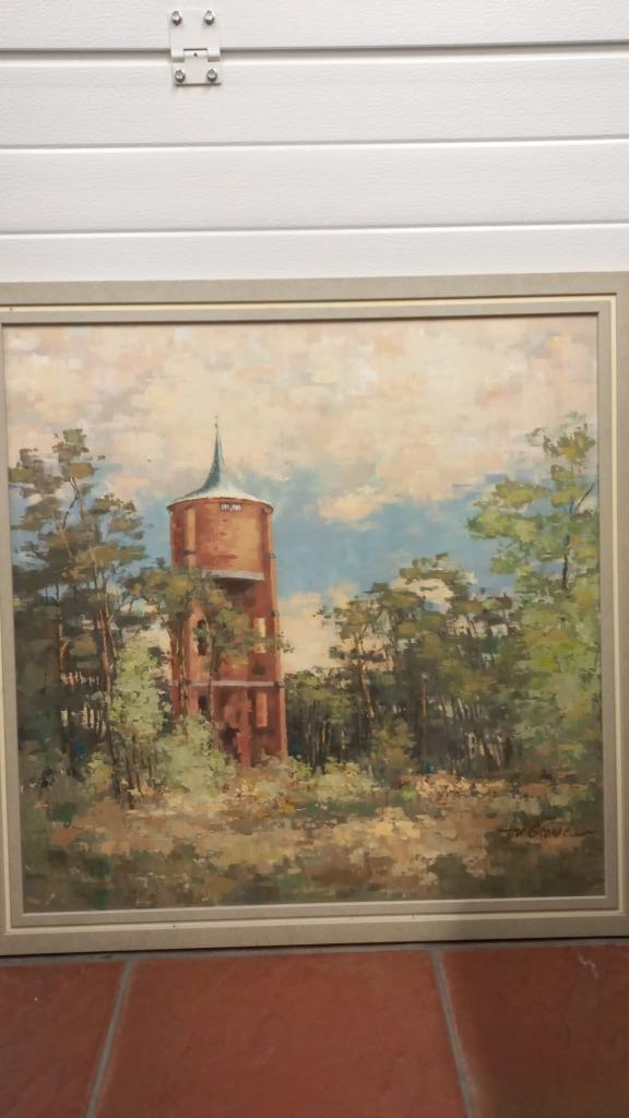 Peinture Hu. Gravé, Antiquités & Art, Enlèvement ou Envoi