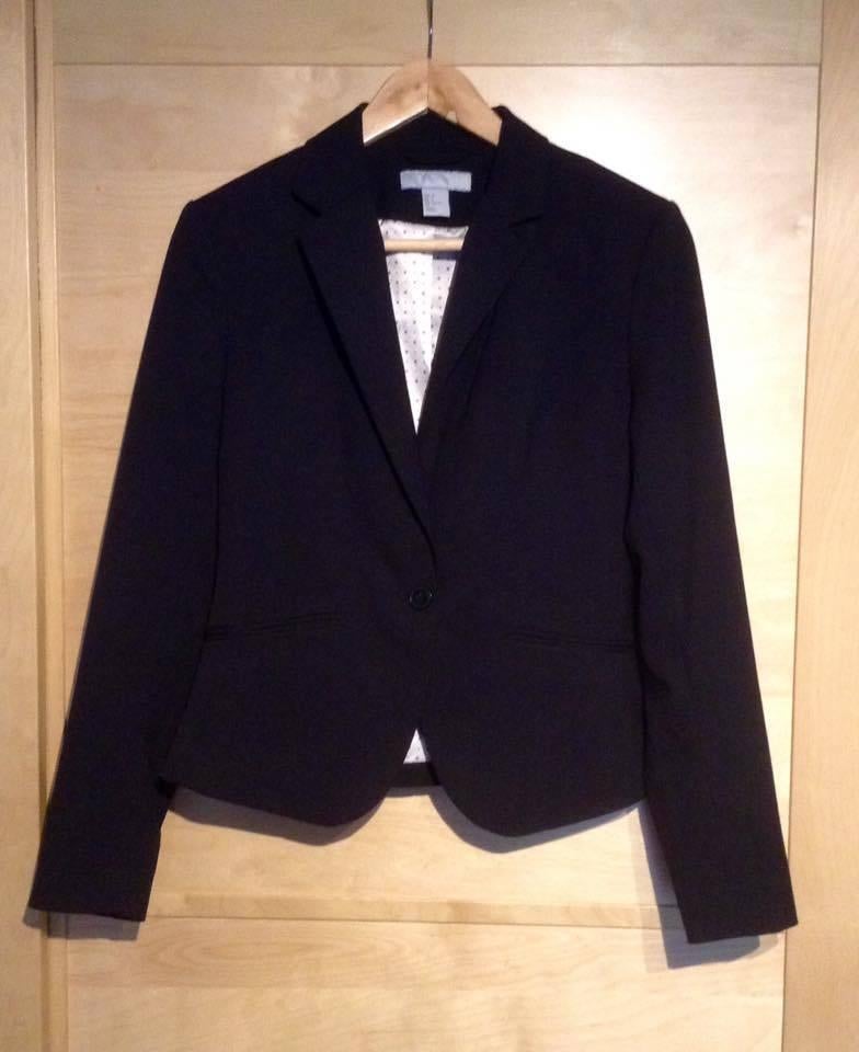 Zwarte blazer voor dames S, H&M, Zwart, Ophalen of Verzenden, Zo goed als nieuw