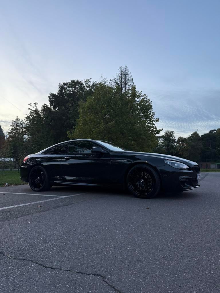 Bmw 640i Full option, Auto's, Automaat, Achterwielaandrijving, Zwart, Zwart