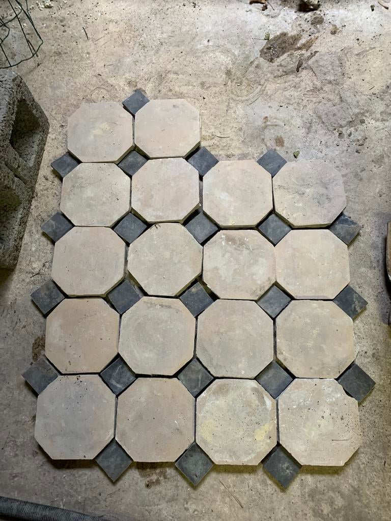 Lot restant de carreaux de sol. Environ 80 x 70 cm, Enlèvement, Utilisé, Moins de 5 m², Carrelage de sol