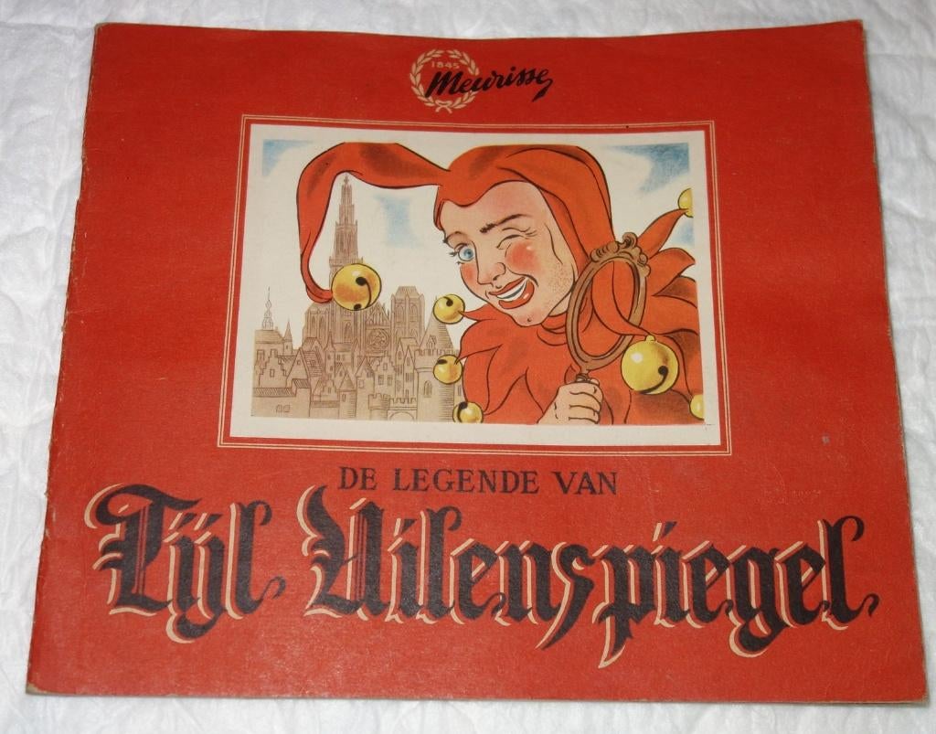 Prentenalbum Tijl Uilenspiegel (Meurisse chocolade)., Boeken, Prentenboeken en Plaatjesalbums, Ophalen of Verzenden, Gelezen, Chocolade Meurisse