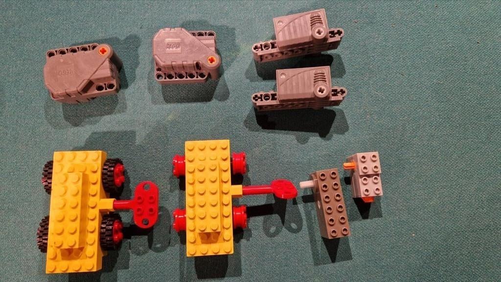 niet-elektrische lego-motoren, Ophalen of Verzenden, Gebruikt, Lego