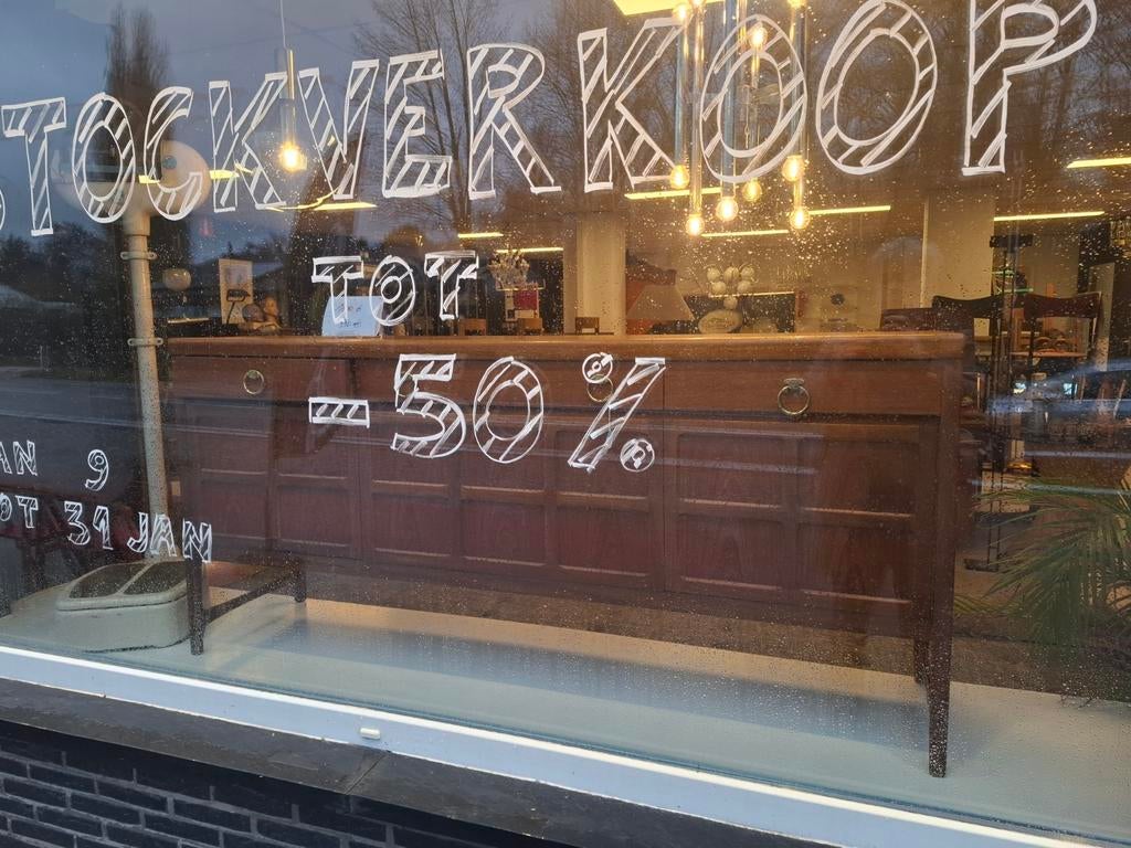 Lowboard vintage chez Sonar à Elewijt 1100-->550 euros, Enlèvement