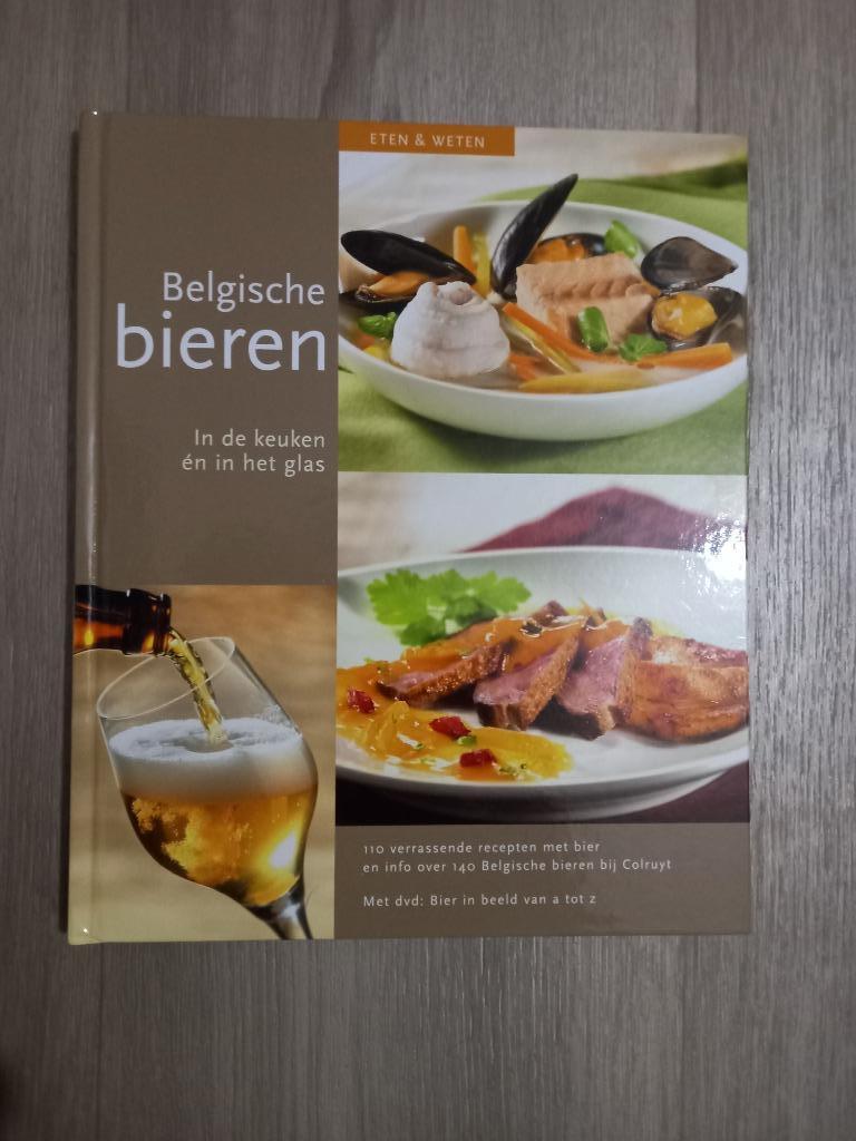 Belgische bieren. In de keuken én in het glas.   MET DVD, Ophalen, Nieuw