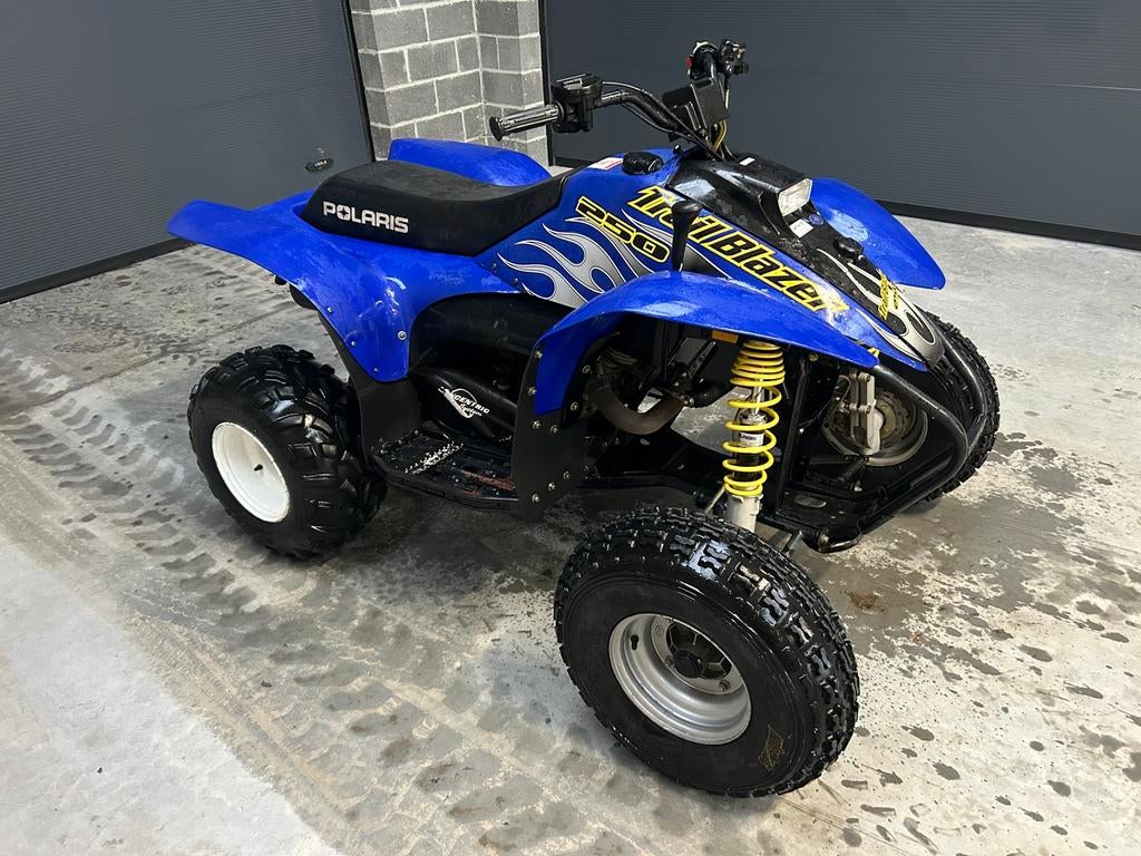 Polaris trail blazer 250 2 temps, 1 cylindre, 250 cm³, 12 à 35 kW