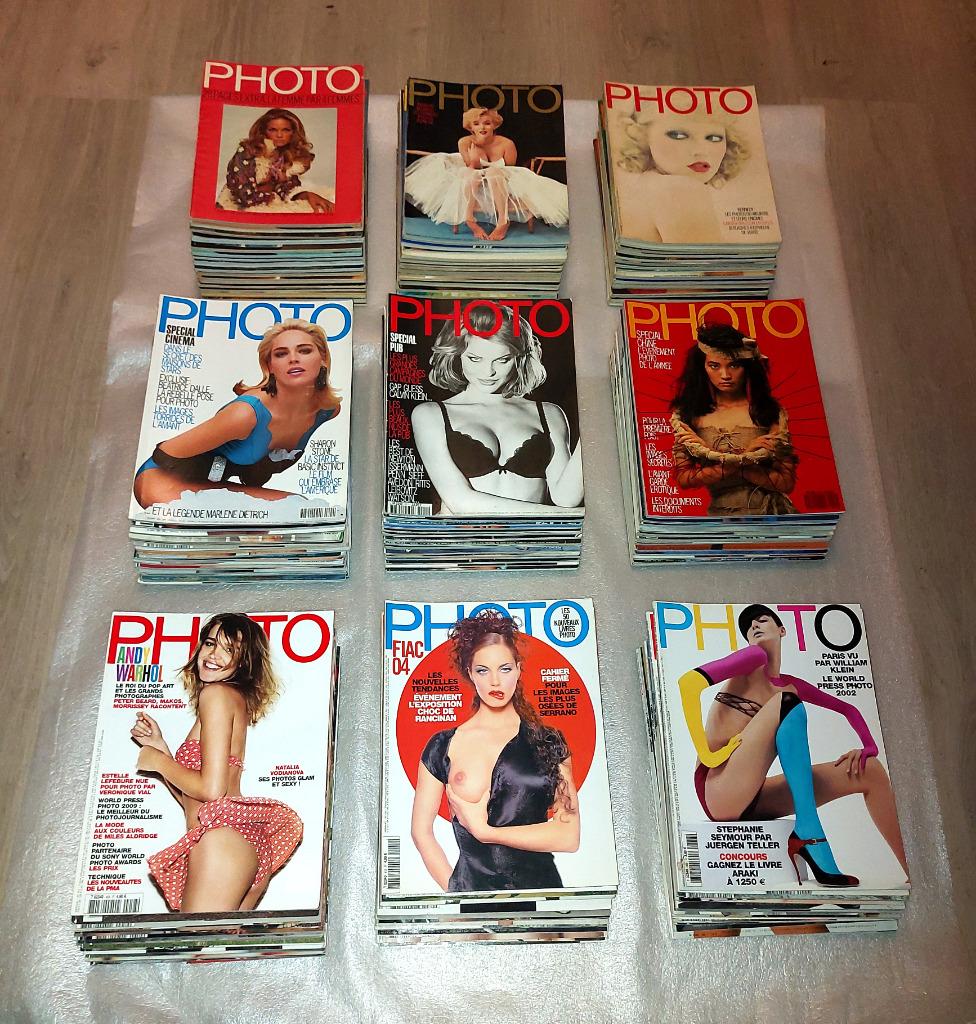 PHOTO - Lot de 453 N° Different, Collections, Revues, Journaux & Coupures, Journal ou Magazine, 1980 à nos jours, Enlèvement ou Envoi