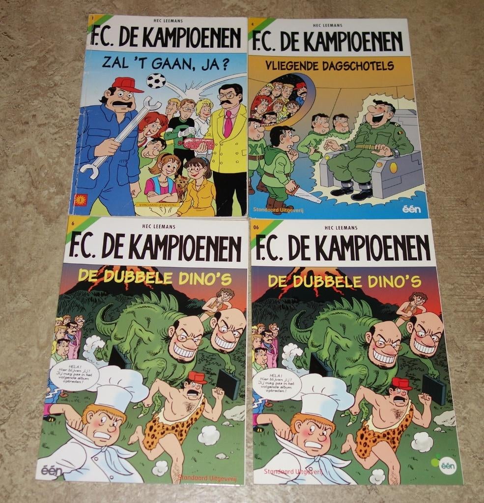 Verzameling strips F.C. De kampioenen + specials., Plusieurs BD, Enlèvement ou Envoi, Utilisé, Hec Leemans
