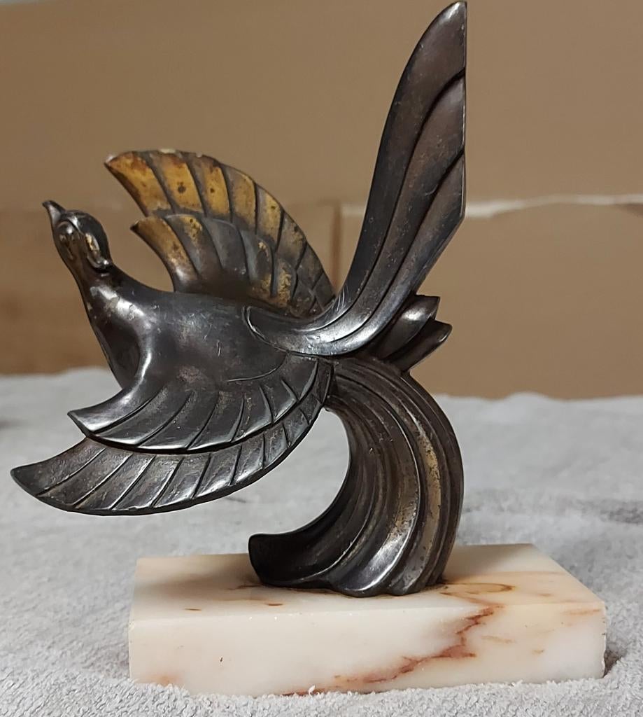 Sculpture d'oiseau Art Déco, Antiquités & Art, Enlèvement ou Envoi
