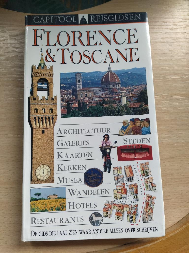 reisgids Dordogne-Lot-Périgord-Quercy+ Florence & Toscane, Boeken, Ophalen of Verzenden, Zo goed als nieuw, Europa, Reisgids of -boek